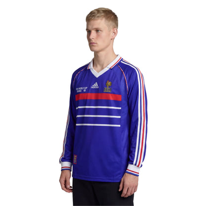 Maillot France Domicile Manches Longues Rétro 98