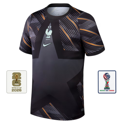 Maillot France Gardien Stadium 26 Noir